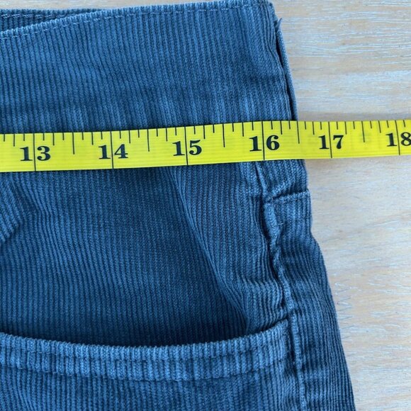 Levis 511 Jeans Mens 32x32 Dark Gray Corduroy Skinny Stretch 5-Pocket Mid Rise - Picture 8 of 10